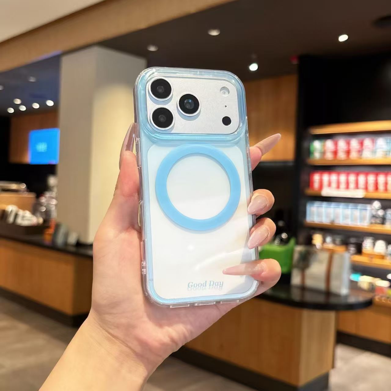 Clear ins Phone Case · Sea Salt Soda
