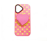 Artistic Phone Case.Pink Lemon Dot